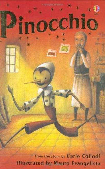 Pinocchio (Usborne Young Reading) front cover by Carlo Collodi, Mauro Evangelista, ISBN: 0746063326