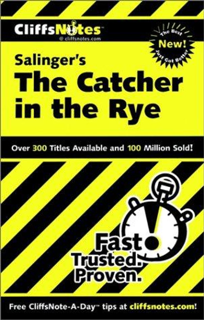 Salinger's The Catcher in the Rye (Cliffs Notes) front cover by Stanley P. Baldwin, ISBN: 0764585916