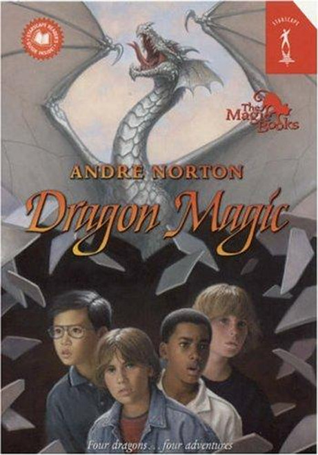 Dragon Magic 4 Magic Books front cover by Andre Norton, ISBN: 0765353008