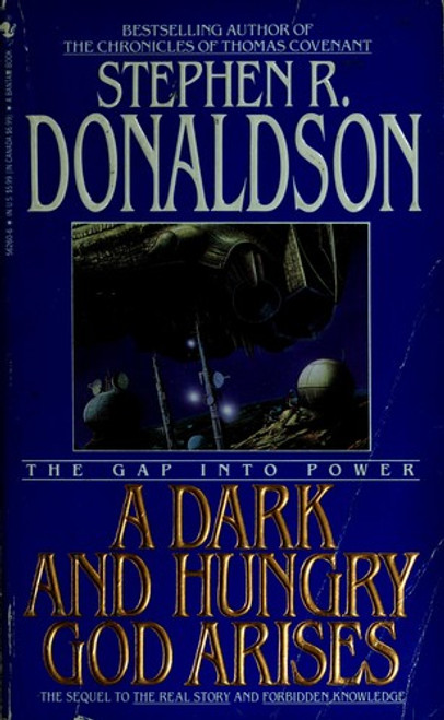 The Gap into Power: A Dark and Hungry God Arises 3 Gap front cover by Stephen R. Donaldson, ISBN: 0553562606