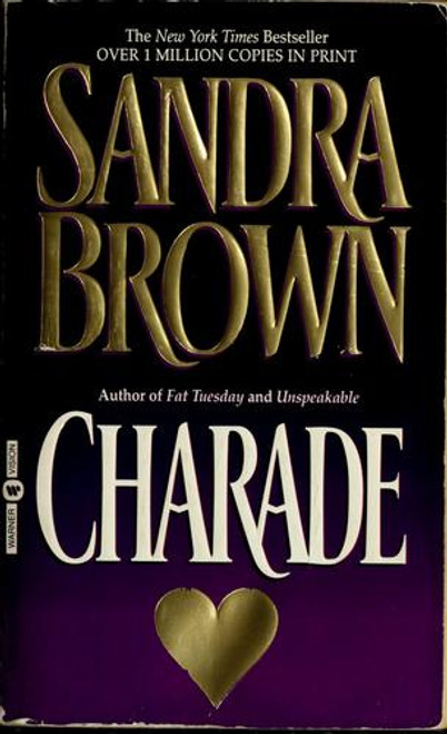 Charade front cover by Sandra Brown, ISBN: 0446601853