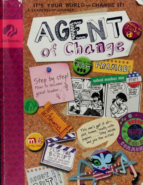 Agent of Change front cover by Girl Scouts, ISBN: 0884417131