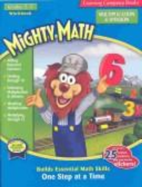 Mighty Math Multiplication & Division front cover by Learning Company Books, ISBN: 0763076317