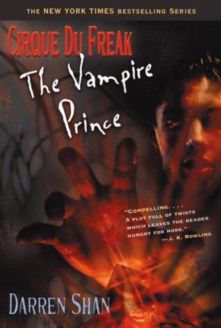 The Vampire Prince 6 Cirque Du Freak front cover by Darren Shan, ISBN: 0316602744