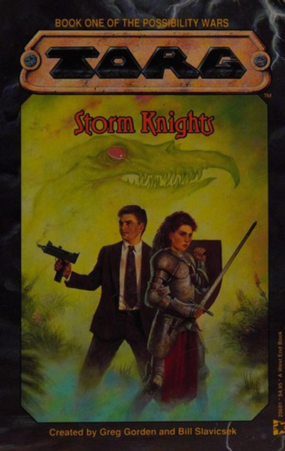 Storm Knights (Torg, the possibility wars) front cover by Bill Slavicsek,C.J. Tramontana, ISBN: 0874313015