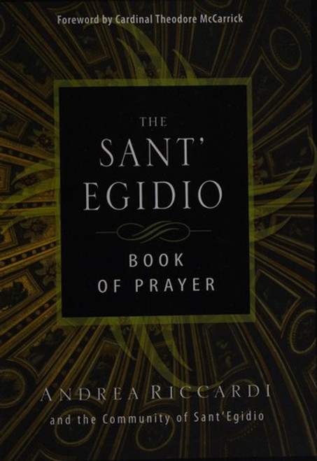 Sant'Egidio Book of Prayer front cover by Andrea Riccardi,Community of Sant'Egidio, ISBN: 1594712069