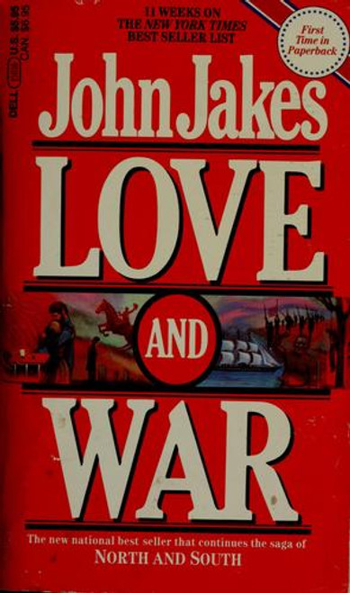 Love and War 2 North and South front cover by John Jakes, ISBN: 0440150167