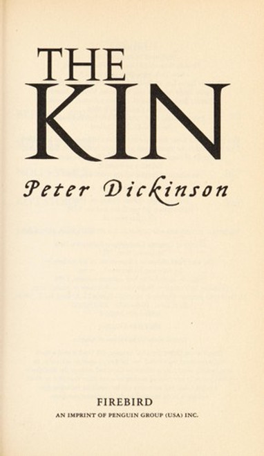 The Kin front cover by Peter Dickinson, ISBN: 0142501204