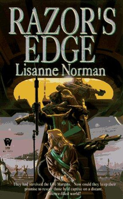 Razor's Edge (Sholan Alliance) front cover by Lisanne Norman, ISBN: 0886777666