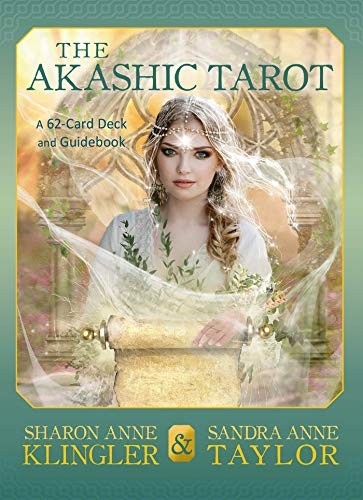 The Akashic Tarot: A 62-card Deck and Guidebook front cover by Sharon Anne Klingler,Sandra Anne Taylor, ISBN: 1401950442