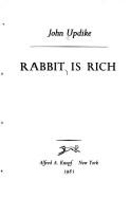 Rabbit Is Rich front cover by John Updike, ISBN: 0449245489