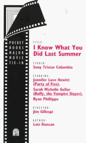 I Know What You Did Last Summer front cover by Lois Duncan, ISBN: 0671017225