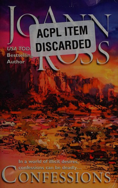 Confessions front cover by JoAnn Ross, ISBN: 1551667525