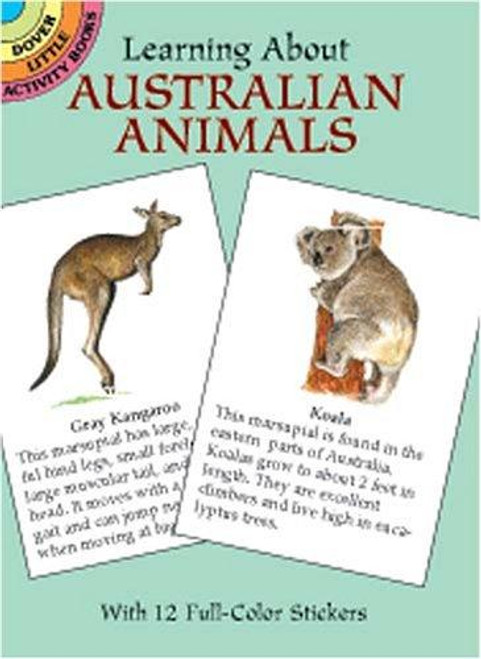 Learning About Australian Animals (Learning About Series) front cover by Ruth Soffer, ISBN: 0486410102