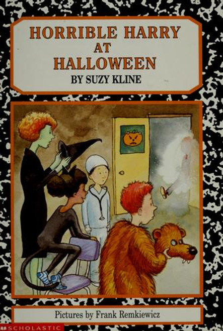 Horrible Harry at Halloween front cover by Suzy Kline, ISBN: 0439442141