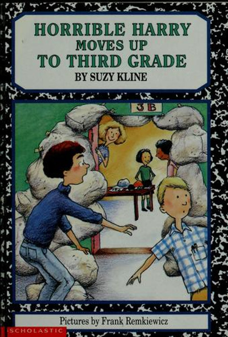 Moves Up to Third Grade 14 Horrible Harry front cover by Suzy Kline, ISBN: 0590290142