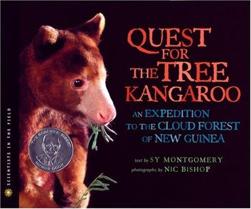 Quest for the Tree Kangaroo: an Expedition to the Cloud Forest of New Guinea  front cover by Sy Montgomery, ISBN: 0618496416