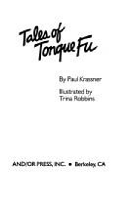 Tales of Tongue Fu front cover by Paul Krassner, ISBN: 0915904551
