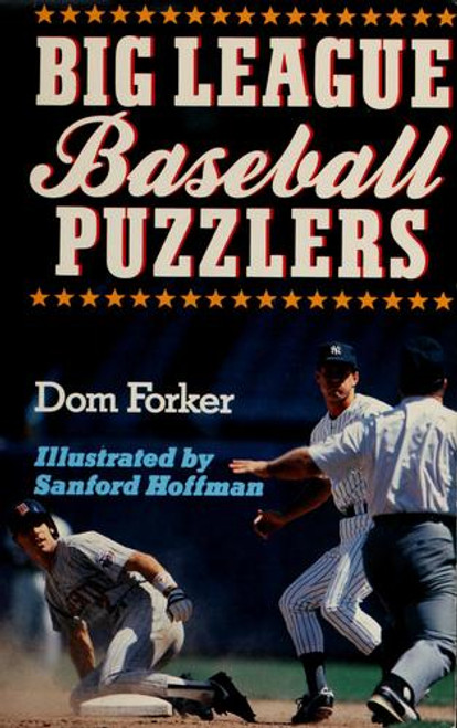 Big League Baseball Puzzlers front cover by Dom Forker, ISBN: 0806973374