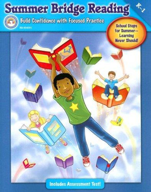 Summer Bridge Reading, Grades K-1 front cover by Heather Canup, ISBN: 1600224431