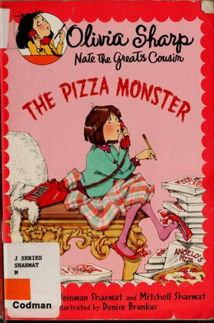 The Pizza Monster (Olivia Sharp: Agent for Secrets) front cover by Marjorie Weinman Sharmat,Mitchell Sharmat, ISBN: 0440420598