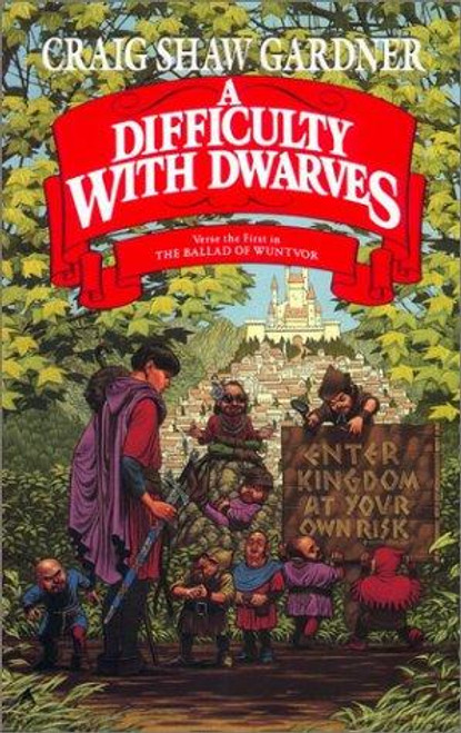 A Difficulty with Dwarves front cover by Craig Shaw Gardner, ISBN: 0441147798