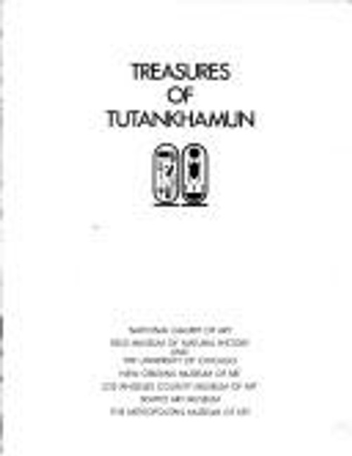 Treasures of Tutankhamun front cover by Metropolitan Museum of Art, ISBN: 0870991566