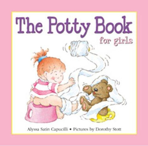 The Potty Book - for Girls front cover by Alyssa Satin Capucilli, ISBN: 0764152319