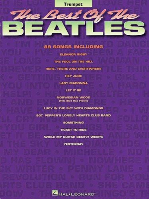 The Best of the Beatles: Trumpet front cover by The Beatles, ISBN: 0793521459