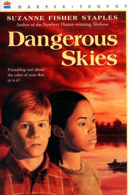 Dangerous Skies front cover by Suzanne Fisher Staples, ISBN: 0064406830