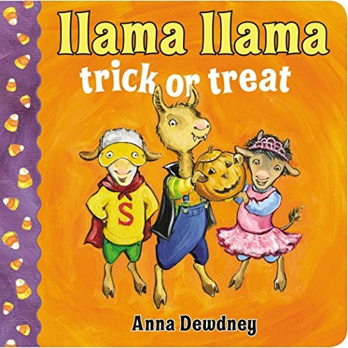 Llama Llama Trick or Treat front cover by Anna Dewdney, ISBN: 045146978X