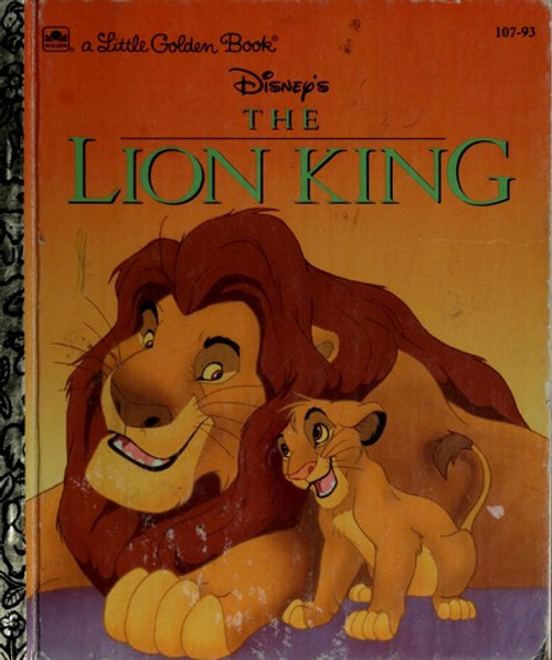 Disney's The Lion King (Little Golden Book) front cover by Justine Korman, ISBN: 0307301451
