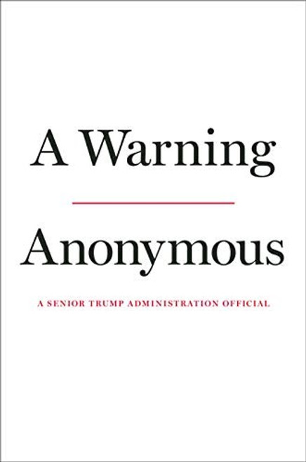 A Warning front cover by Anonymous, ISBN: 1538718464