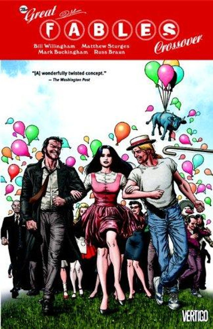 The Great Fables Crossover 13 Fables front cover by Bill Willingham, Matthew Sturges, ISBN: 1401225721