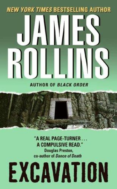 Excavation front cover by James Rollins, ISBN: 038081093X