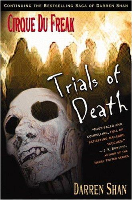Trials of Death 4 Cirque Du Freak front cover by Darren Shan, ISBN: 0316603678