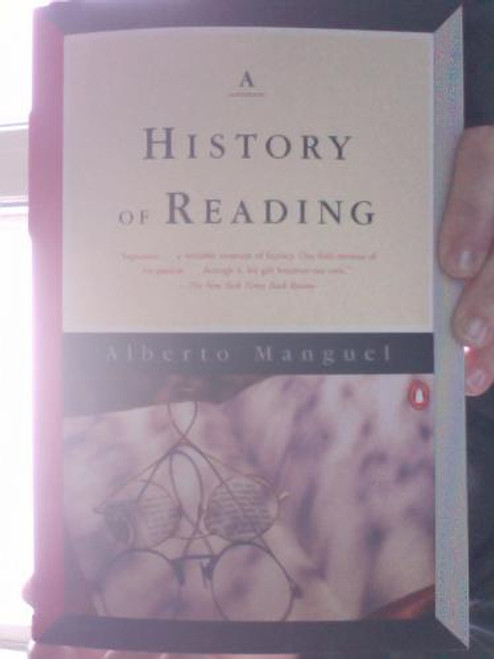 A History of Reading front cover by Alberto Manguel, ISBN: 0140166548