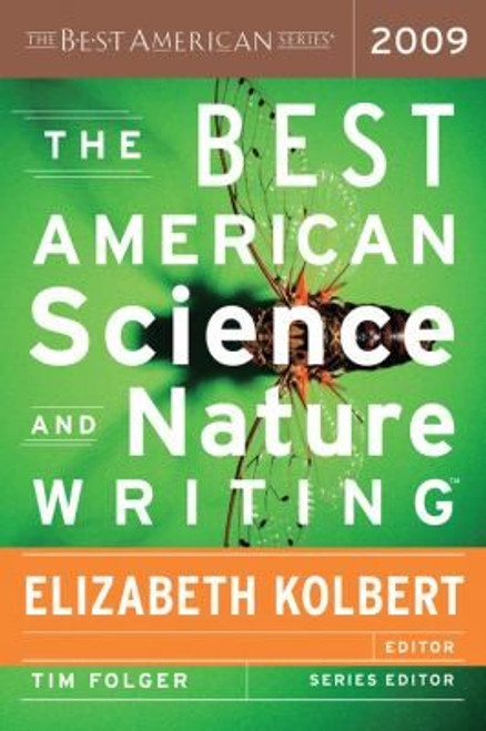 The Best American Science And Nature Writing 2009 front cover by Tim Folger, ISBN: 0547002599