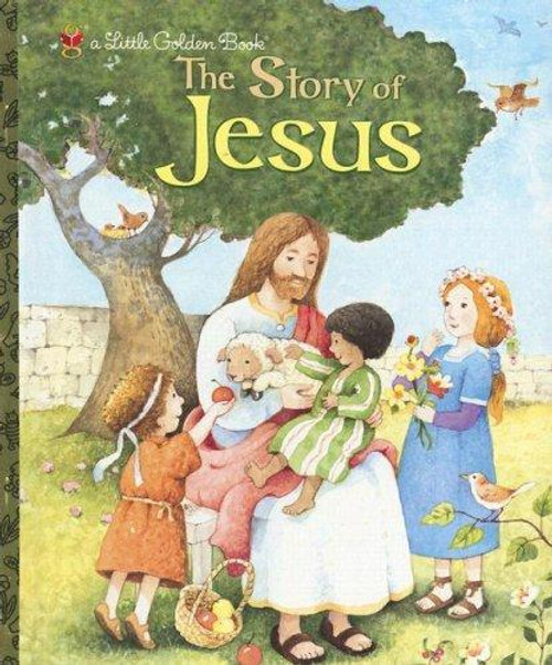 The Story of Jesus (Little Golden Book) front cover by Jane Werner Watson, ISBN: 0375839410