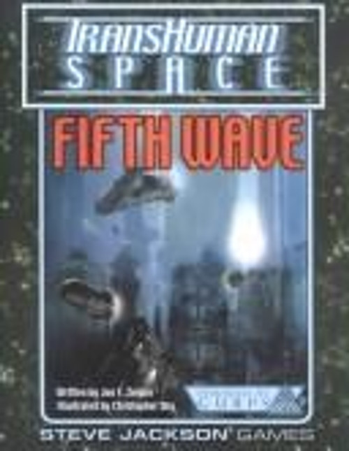 TransHuman Space: Fifth Wave (GURPS Sourcebook) front cover by Jon Zeigler, ISBN: 1556344597