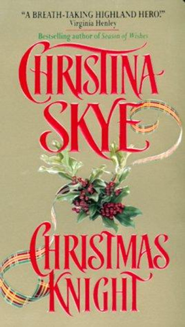 Christmas Knight front cover by Christina Skye, ISBN: 0380800225