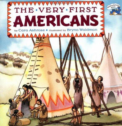 Very First Americans front cover by Cara Ashrose, Bryna Waldman, ISBN: 0448401681