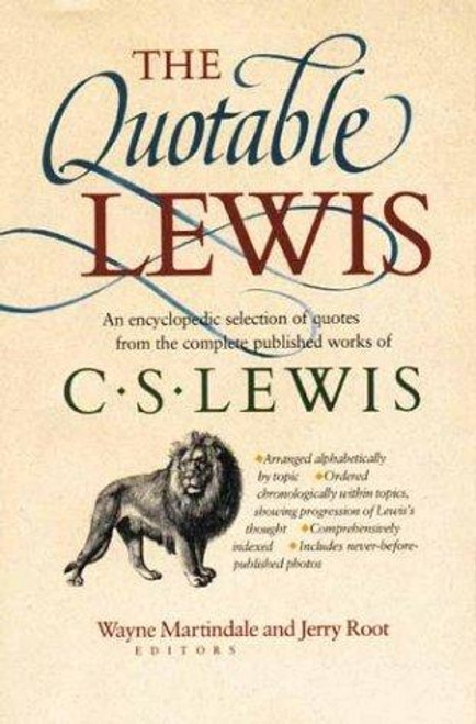 The Quotable Lewis front cover, ISBN: 0842351159