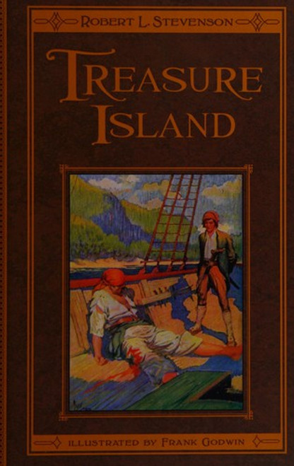 Treasure Island (Sandy Creek Edition) front cover by Robert Louis Stevenson, Frank Godwin, ISBN: 1435118812