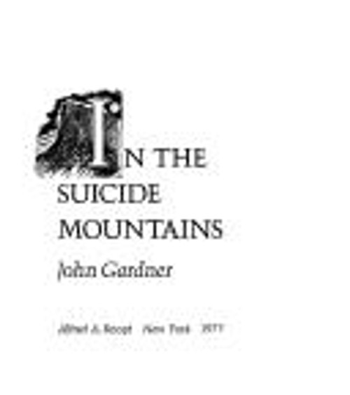 In the Suicide Mountains front cover by John Gardner, ISBN: 0394418808