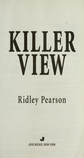 Killer View (Walt Fleming) front cover by Ridley Pearson, ISBN: 0515146498