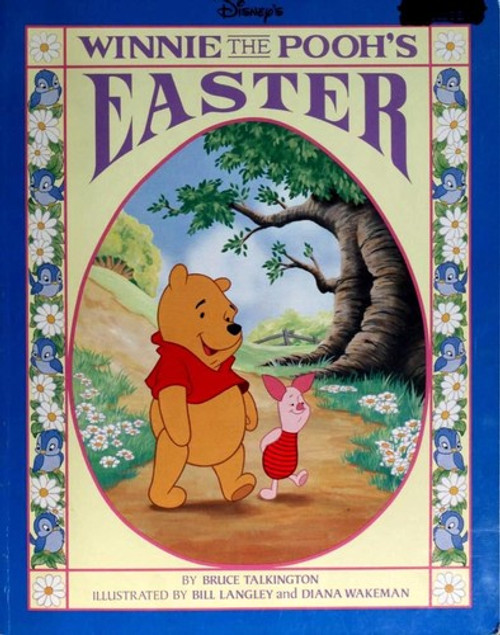 Winnie the Pooh's Easter (Disney) front cover by Bruce Talkington, ISBN: 1562823779