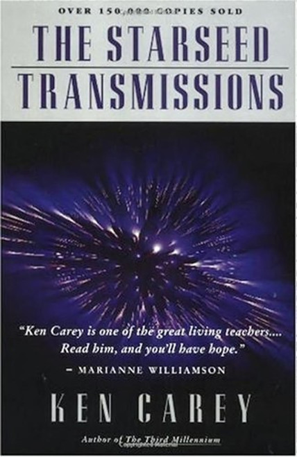 Starseed Transmissions front cover by Ken Carey, ISBN: 0062501895