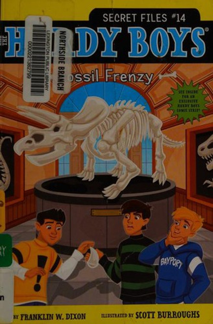 Fossil Frenzy (Hardy Boys: The Secret Files) front cover by Franklin W. Dixon, ISBN: 1442490438
