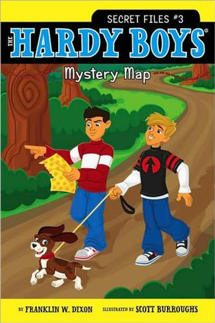 Mystery Map (3) (Hardy Boys: The Secret Files) front cover by Franklin W. Dixon, ISBN: 1416991654